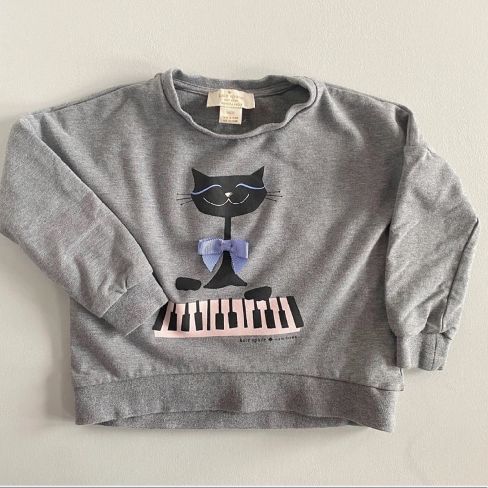 Kate Spade Cat Sweatshirt